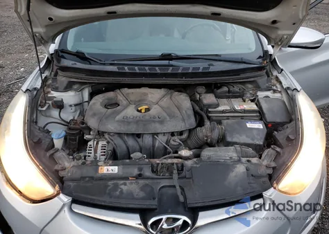 2014 Hyundai Elantra Se z USA, uszkodzony, nr VIN KMHDH4AE6EU142103